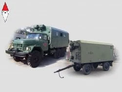 ICM 1/72 ZIL-131 TRUCK WITH TRAILER ARMED FORCES OF UKRAINE - Immagine 1 di 1