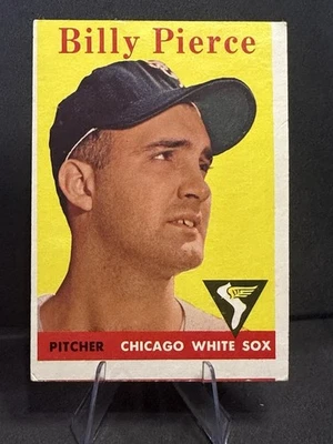 1958 Topps Billy Pierce #50 Team Name In White Chicago White Sox - Image 1 of 2