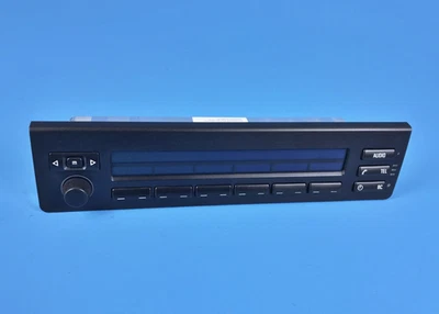 97-03 BMW E39 525I 530I 540I M5 AUDIO RADIO INFORMATION DISPLAY CONTROL PANEL - Image 1 of 4