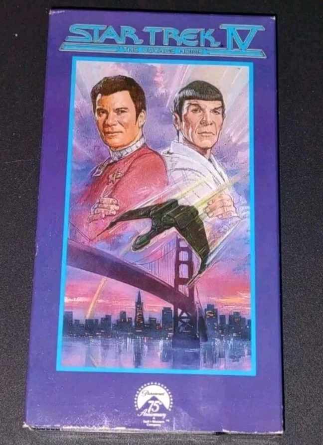 STAR TREK IV 4 THE VOYAGE HOME  VHS MOVIE  WILLIAM SHATNER LEONARD NIMOY - Image 1 of 1