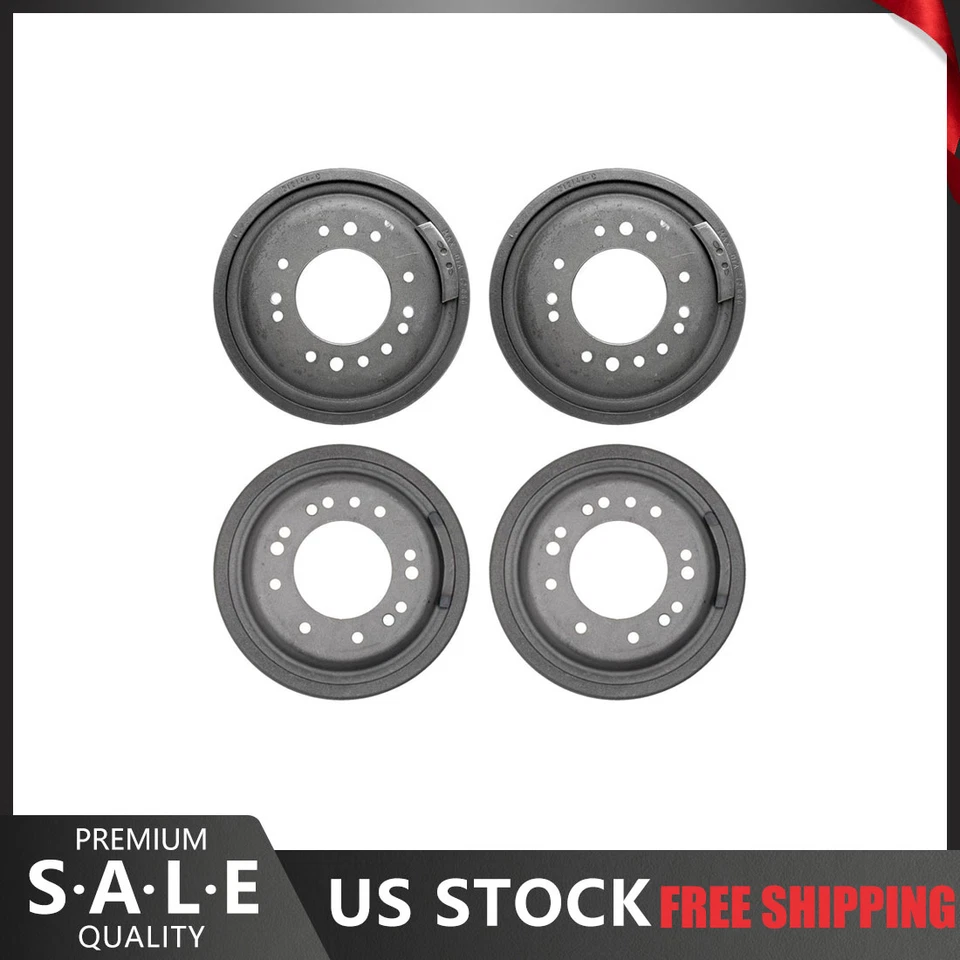 For 1953-1954 GMC 150-24 with 12 inch Brakes Front Rear Kit Brake Drums - Image 1 of 4