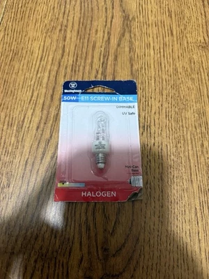 Westinghouse Lighting Corp 50-watt E11 Screw In  Replacement Bulb Brand NEW - Image 1 of 2