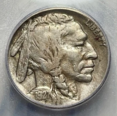 1927-S Buffalo Nickel 5C ICG VF30 Semi Key Date - Image 1 of 4