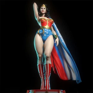 Wonder Woman 1/8 1/6 3D Print Figure Model Kit Unpainted Unassembled GK - Picture 1 of 15