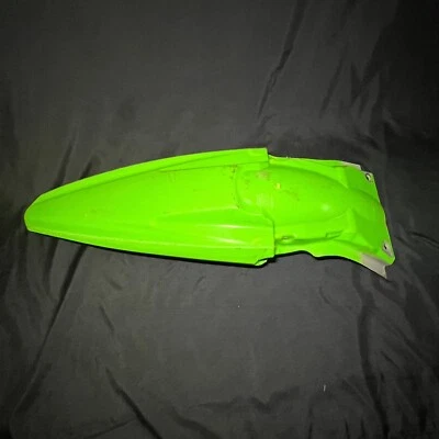 Kawasaki KX250F Kx 250f 2017 2018 2019 2020 guardabarros trasero verde Kx250f plástico Foto 1 de 4