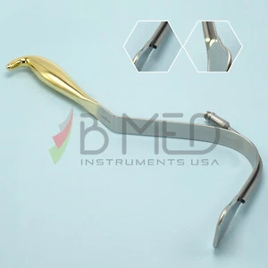 OR Grade Harrington Splanchnic Retractor With Fiber Optic 40mm Plastic Surgery - Bild 1 von 5