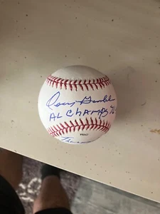 OSCAR GAMBLE New York Yankees autographed major-league baseball AL CHAMPS ++ - Bild 1 von 3