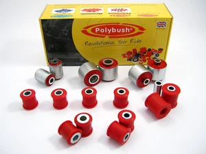 Juego de arbustos de vehículo Polybush para Subaru Forester, SF, 1998-2002: Kit90 - Imagen 1 de 2
