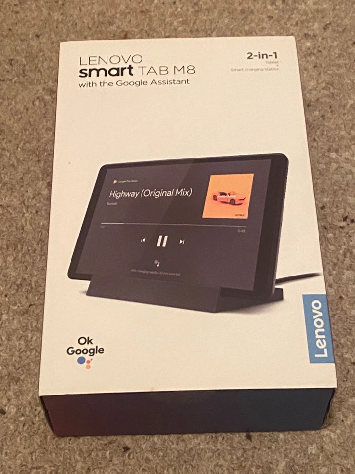 Lenovo Smart Tab M8 8" 32GB Wi-Fi Tablet with Google Assistant - Image 1 of 1