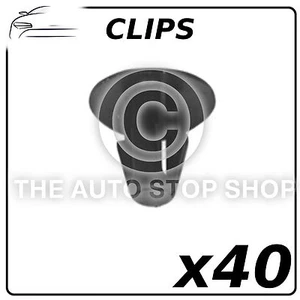 Clips Doors Pannels 6 To 6,2 MM All Types of Vehicles Part No: 1403 Pack of 40 - Picture 1 of 1
