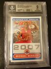 2007 Topps McDonalds All-American Michael Beasley BGS 9 Mint  RC LAKERS with 9.5
