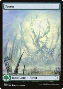 20x Forest #266 - ONE Phryexia: All Will Be One - MTG Magic FULL ART Land - Bild 1 von 1