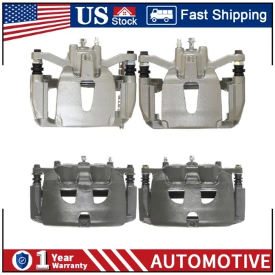 4 Pinzas de freno delanteras traseras Cardone para Ford F-150 2,7 L 2015-2013 2014 2016 PZ Foto 1 de 4