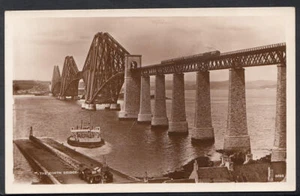 Scotland Postcard - The Forth Bridge U410 - Picture 1 of 1