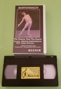BARYSHNIKOV, The Dance and The Dance, VHS, Plastic Case - Picture 1 of 2