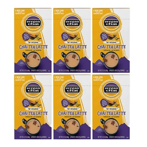 Oregon Chai Original Dry Chai Latte Mix 8 Stück 6er Pack - Bild 1 von 6