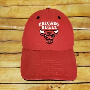 Chicago Bulls NBA Baseball Hat Cap Classic Arch Snapback Red Embroidered Logo - Picture 1 of 8