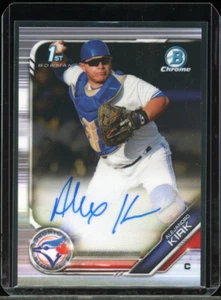2019 Bowman Chrome ALEJANDRO KIRK rookie 1st RC autograph AUTO - Zdjęcie 1 z 2