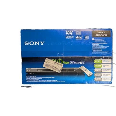 Sony DVD-CD Player DVP_NS55P Digital 6 Disk Fast Play Black New With 16 Movies  - Image 1 of 4
