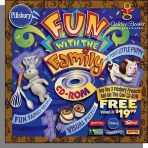 Spaß mit der Familie (2000) - Neue Pillsbury Gewinnspiel Spiele und Rezepte CD-ROM!    - Bild 1 von 2
