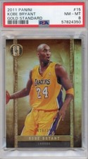 2011 Panini Gold Standard #15 Kobe Bryant PSA 8 NM-MT Lakers /299