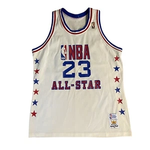 Vintage Sand Knit Michael Jordan NBA All Star Game Jersey Size XL Rare 80's ๐ฅ - Picture 1 of 8