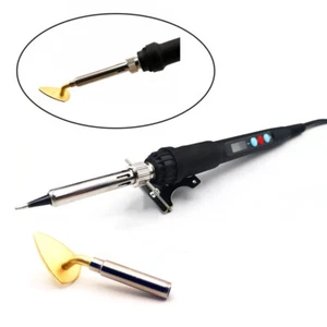 Handle Electric Soldering Iron Mini Leather Wrinkles Removing Smoothing 110~220V - Picture 1 of 7