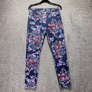 Citizens of Humanity Thompson Skinny Jeans Size 30x29 Floral Medium Rise Stretch - Picture 1 of 10