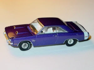 1971 71 DODGE DART SWINGER 340 COLLECTIBLE MOPAR MUSCLE CAR -Plum Crazy w/Stripe - Picture 1 of 6
