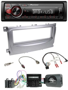 Pioneer MP3 1DIN DAB USB Lenkrad Autoradio für Ford Galaxy C-Max Focus Can-Bus 2 - Bild 1 von 12