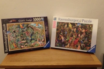Ravensburger Exotic Escape (McCullough) / Birds of Art (Martin Sati) 1000 Pc - Image 1 of 4