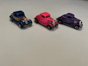 HOT WHEELS ( Lot of 3 ) 32 FORD COUPE’S 1979 - Picture 1 of 19