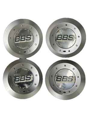 4 Stück BBS Nabenkappe Felgendeckel Radkappe 20552 Silber Chrom - Bild 1 von 2