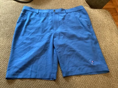 Ocean Reef Golf Club Greg Norman Golf Shorts Mens 38 EXCELLENT CONDITION Blue - Image 1 of 4