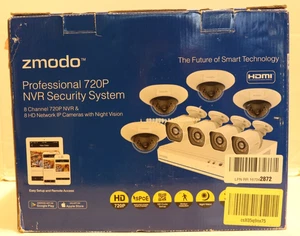 Zomodo Professional 720P NVR Security System in Box - Very good - Picture 1 of 6