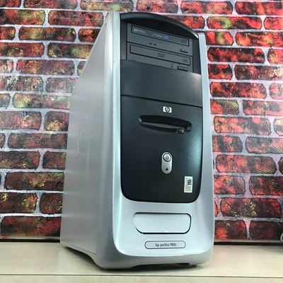HP Pavilion 9800 ATX PC AMD Athlon 1.00GHz 128MB RAM No HDD (Retro Gaming) - Image 1 of 4