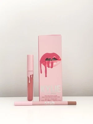 KYLIE COSMETICS Kylie Jenner Matte Liquid Lipstick & Lip Liner Kit 808 Set New Boxed