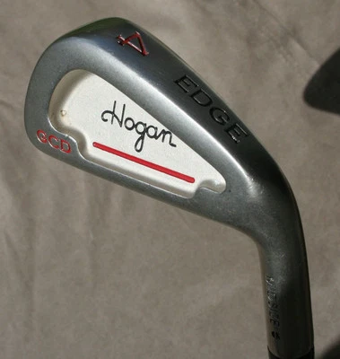 Ben Hogan GCD Edge 4 Midsize Iron Apex Regular Black Steel Shaft Good Cond. - Image 1 of 2