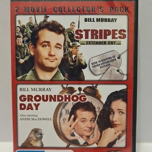 Bill Murray 2 Movie Collector's Pack DVD 2-Discs Groundhog Day Stripes Comedy - Picture 1 of 13