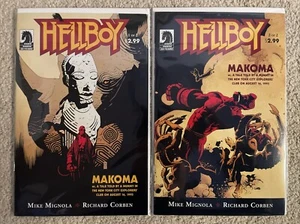 Hellboy Makoma #1-2 Complete Full Series Set 2006 Dark Horse Comics - Picture 1 of 3
