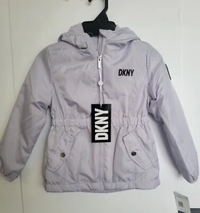 DKNY NEU Mädchenjacke Lavendel Größe Small 5/6 - Bild 1 von 3