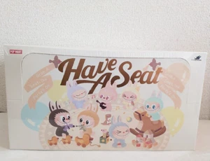 Pop Mart The Monsters Have a Seat Set of 6 Plush Blind Box Sealed Labubu JP SF - Picture 1 of 13