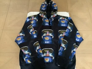 AUTHENTIC A BATHING APE BAPE INVASION RELAXED PULLOVER HOODIE BLACK XL NEW SALE - Picture 1 of 8