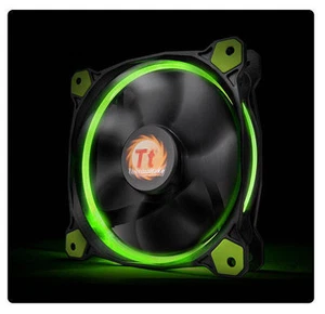 Thermaltake Riing 12 (Green LED) 120mm x 25mm Radiator Fan (CL-F038-PL12GR-A) - Picture 1 of 3