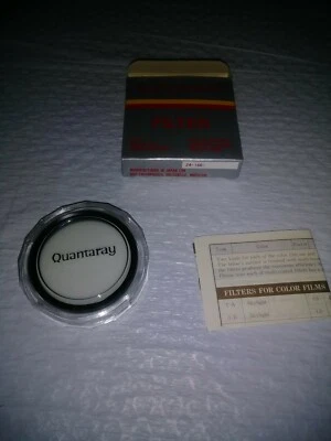 Quantaray Filter Close Up Lens 52mm (24-166-5512) 6X Cross - Image 1 of 4