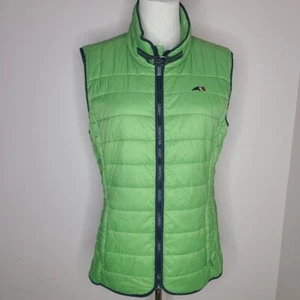 Equiline Green Lightweight Puffer Vest Size XL - Picture 1 of 8
