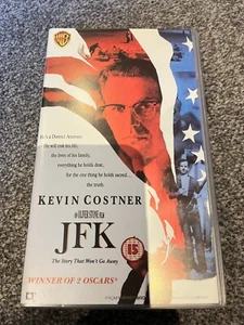 Vintage - JFK - VHS Video Tape - Kevin Costner - 90s CLASSIC! - Picture 1 of 3