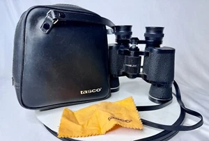VTG Tasco Model 2000 Fully Coated Optics 35MM Compact Binoculars with Case - Picture 1 of 17