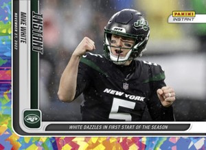 MIKE WHITE DAZZLES IN 1st START OF SEASON PANINI INSTANT VERSICOLOR 4/5 CARD 121