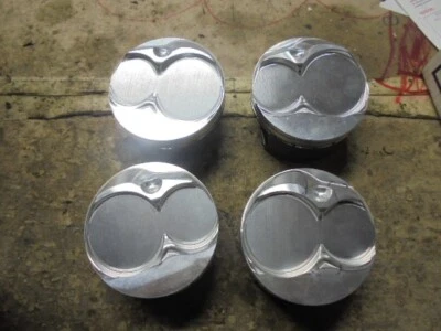 Pistons SBC 4.020" Wiseco NASCAR ARCA NHRA IHRA Truck MUD UMP IMCA WISSOTA K&N - Image 1 of 4